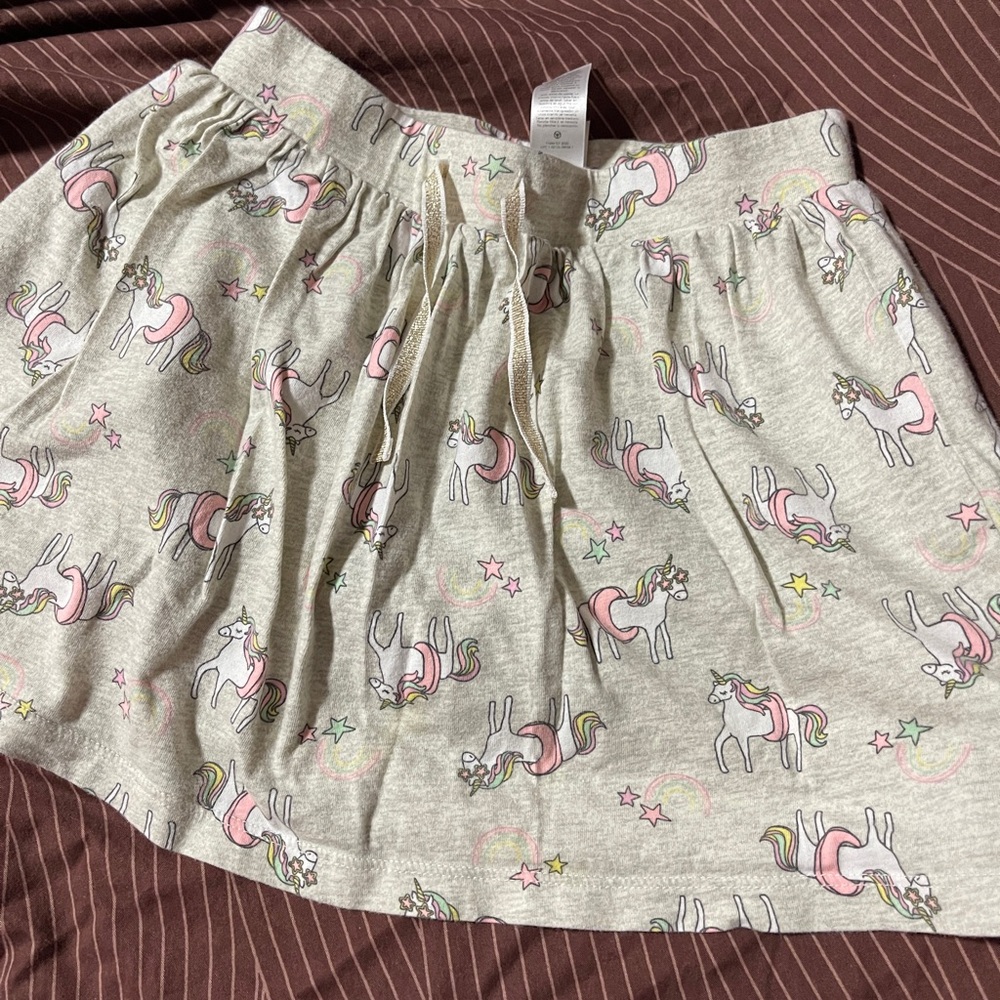 OshKosh B'gosh Pink Unicorn Mini Skirt